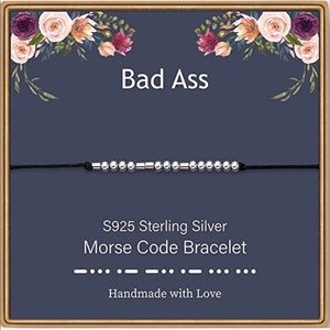 Bad Ass Morse code bracelet